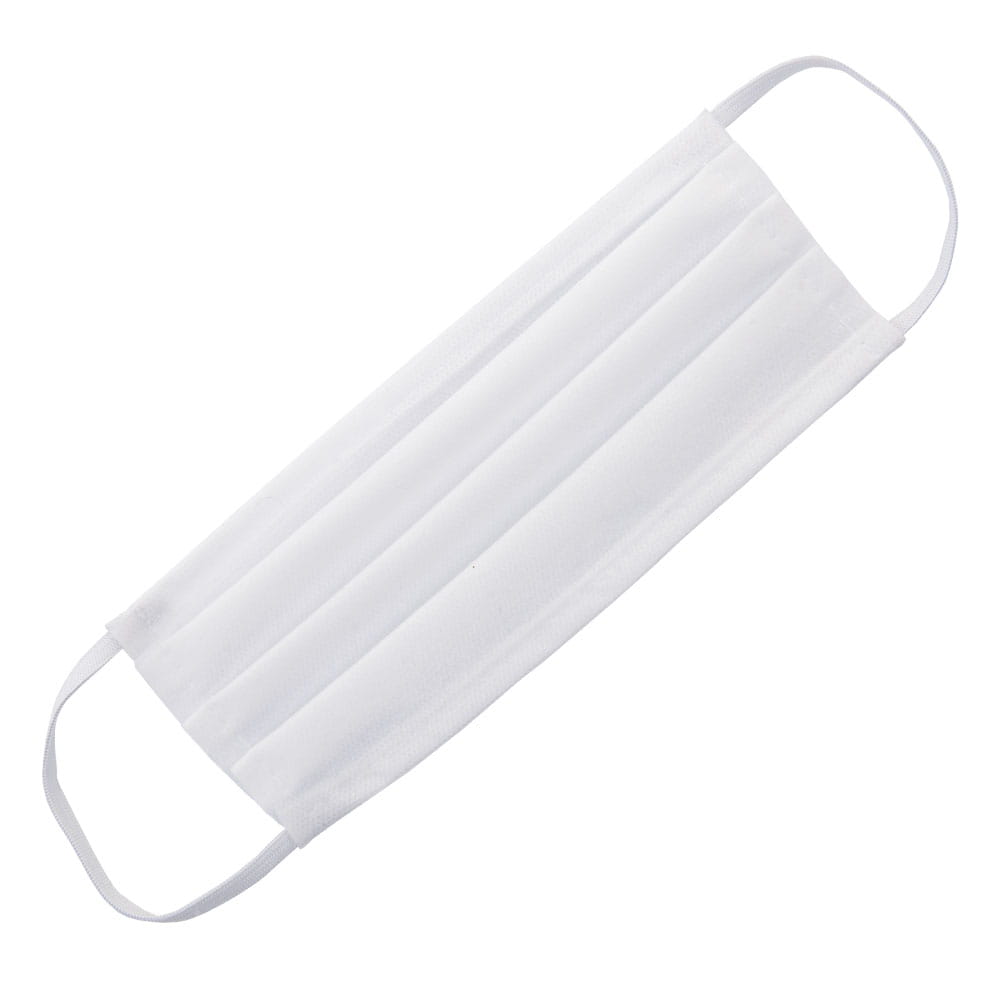 Maska maseczka ochronna wielokrotnego użytku z flizeliny polipropylenowej 3 warstwowa z atestem 1 szt