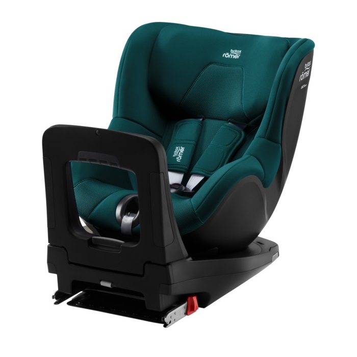 Britax Romer Dualfix M i-Size V22 - fotelik samochodowy dla dzieci od 61 do 105 cm wzrostu, do 18 kg-Atlantic Green