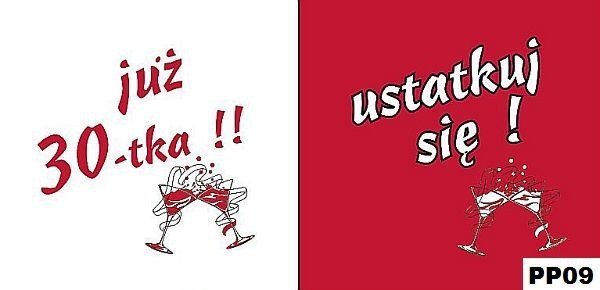 PODUSZKI NA KAŻDĄ OKAZJĘ 40x40 wz. PP09