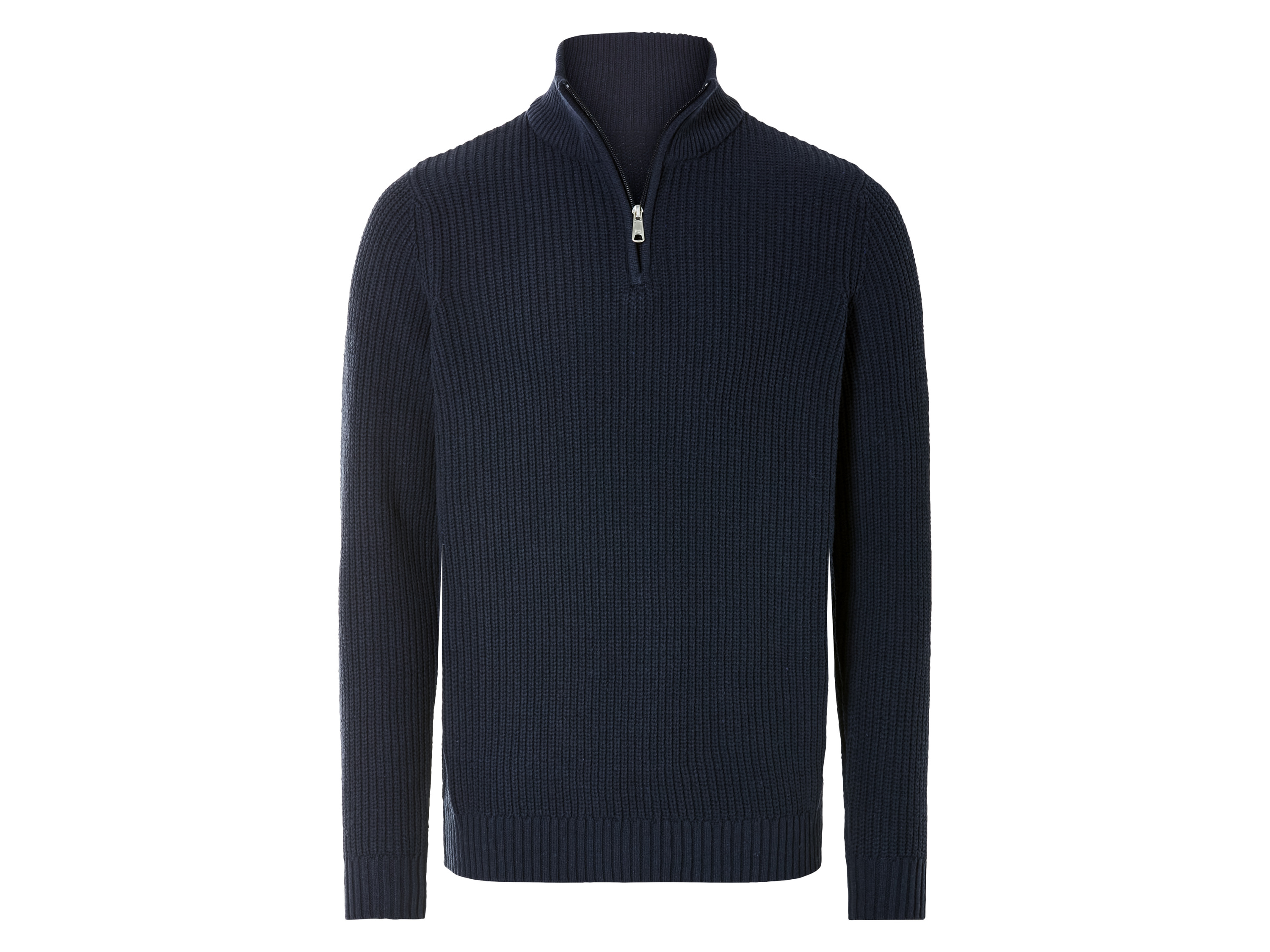 Livergy Sweter męski z grubej dzianiny XL 56/58, Granatowy