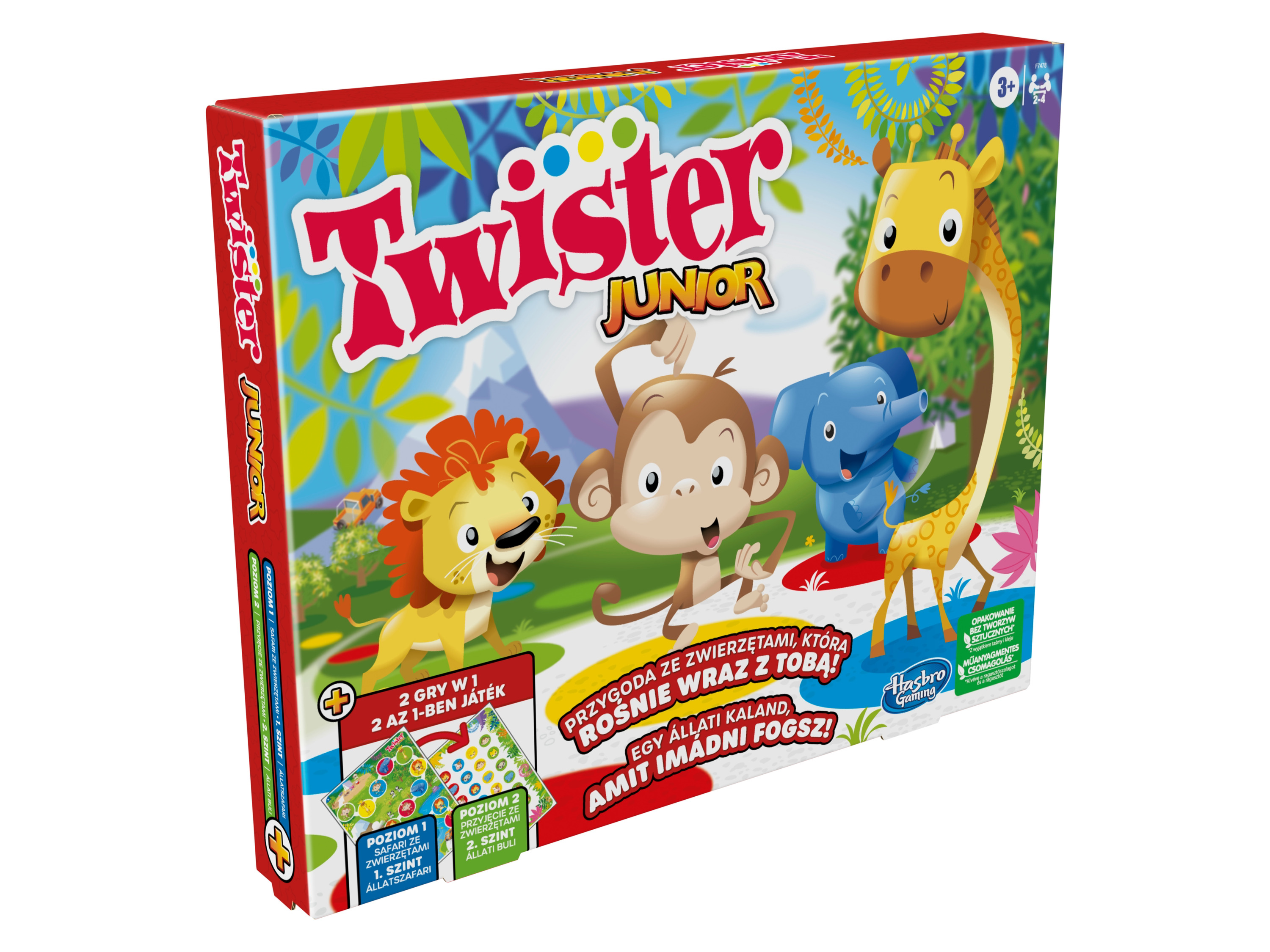 Hasbro Gry dla dzieci Twister Junior
