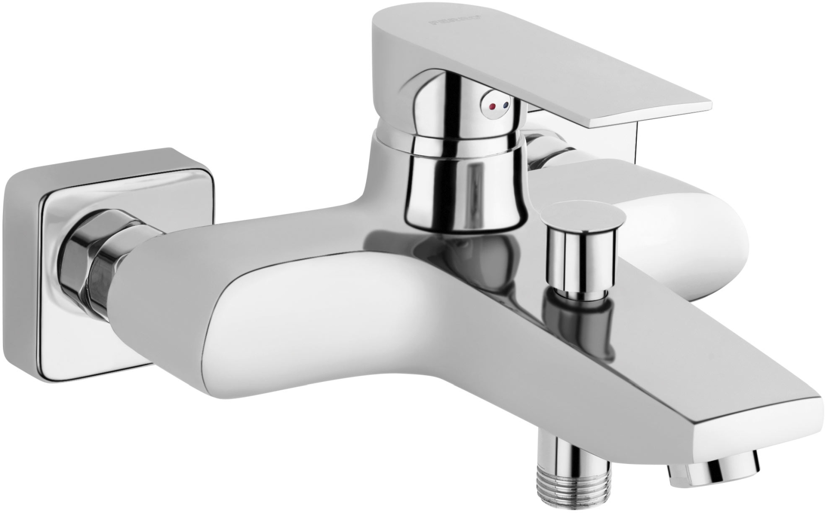 Darmowa Dostawa - Bateria wannowo-prysznicowa Ferro Algeo Square BAQ1