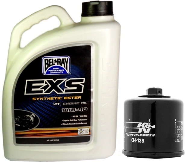BEL-RAY EXS 10W40 4T 4L + FILTR K&N GRATIS - Petrostar
