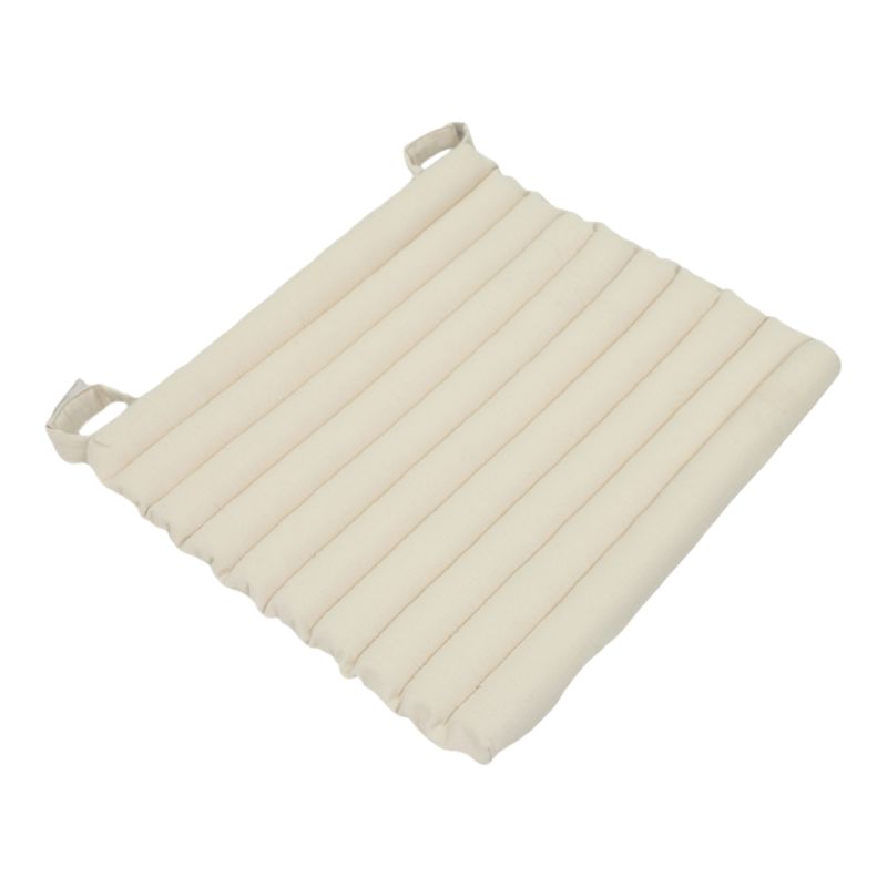 Siedzisko GoodHome Natural prążki 40 x 40 x 4 cm