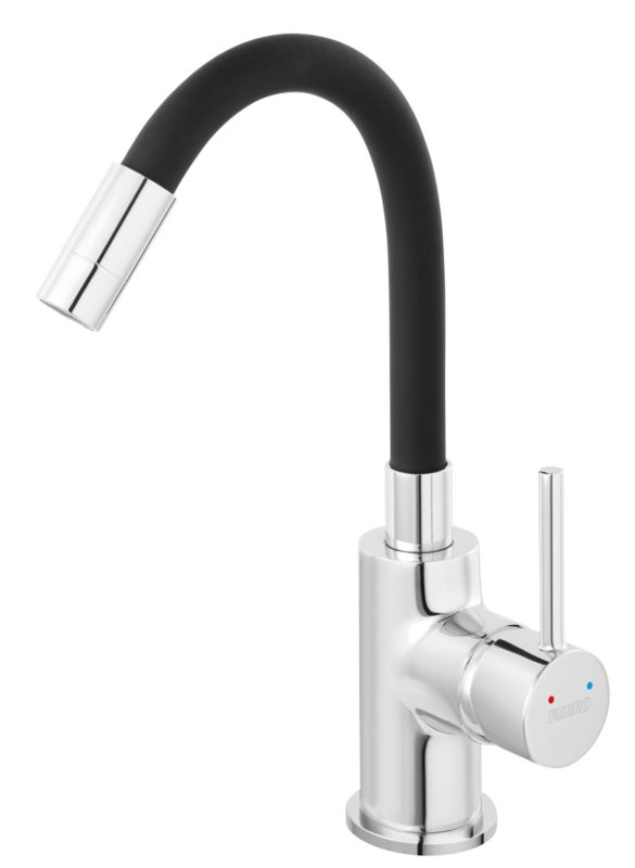 Bateria umywalkowa Ferro Linus czarna