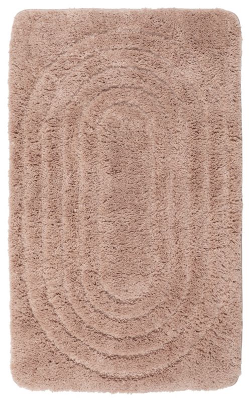 Dywanik łazienkowy Carmen Multidecor 60 x 100 cm modern beżowy 1 szt.