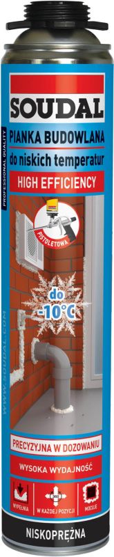 Pianka montażowa Soudal F23 zimowa 750 ml