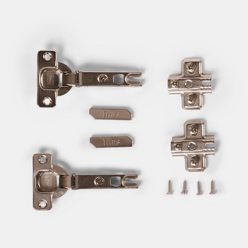 Zawias standardowy do szafek Titus 110°