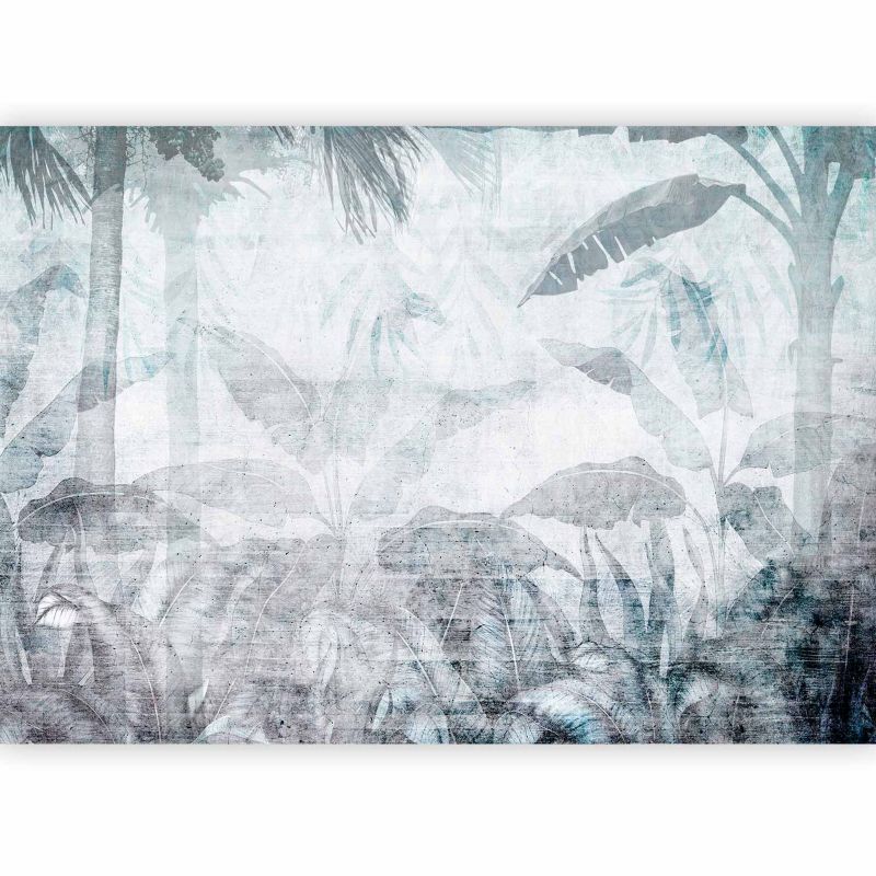 Fototapeta flizelinowa Artgeist 110g/m2 Liście szara 450x315 (9 części) 10018ab rolka 1 szt