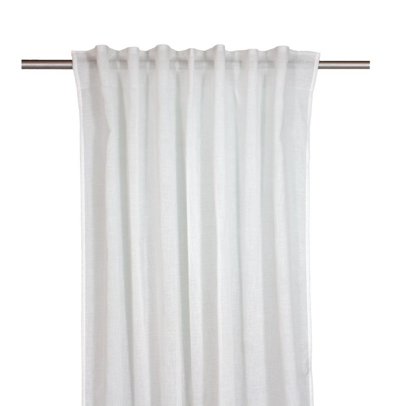 Firana Alabama 140 x 280 cm biało-beżowa