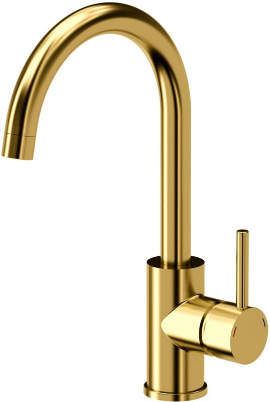 Bateria kuchenna Quadron Naomi złota, obrotowa 360, montaż bez narzędzi, 1 szt.