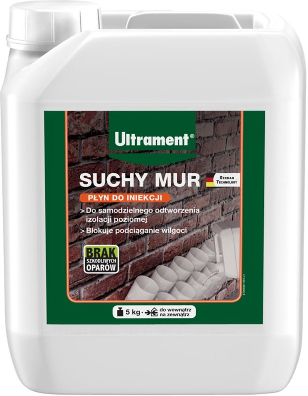Płyn do iniekcji Ultrament Suchy Mur 5 kg