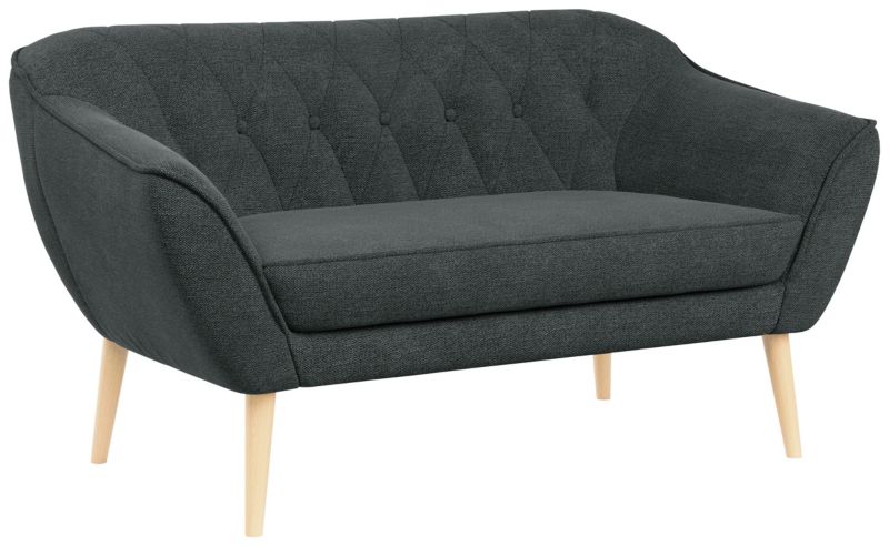 Sofa MKS Meble PIRS 2 ciemnoszary struktura 1szt.