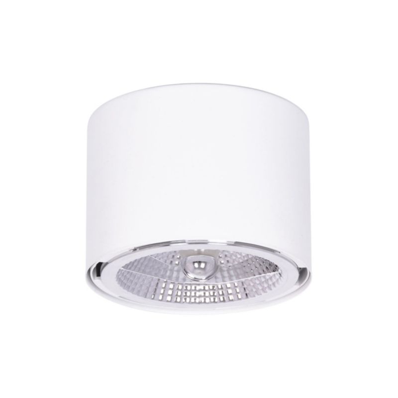 Oprawa sufitowa spot Kaja Horn biały 1 x AR111 x 10W IP20 wym: 11,2 x 11,2 cm - 1 szt.