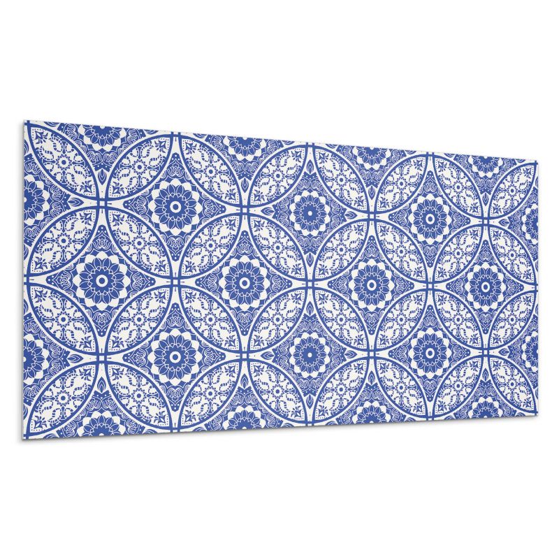 Panel samoprzylepny Wallfluent 100x50 cm Motyw roślinnych detali 1 szt.