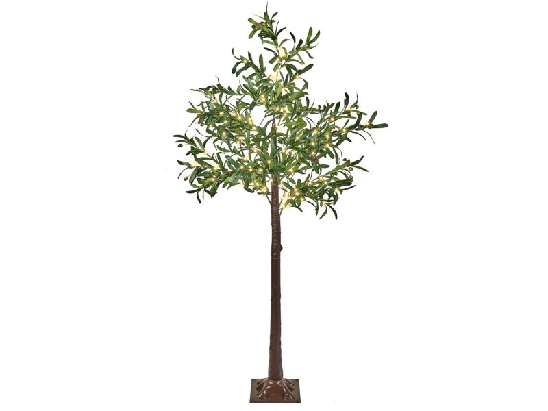 Dekoracja ogrodowa LED drzewko ze światełkami 180 cm zielona Celioni 1 szt.