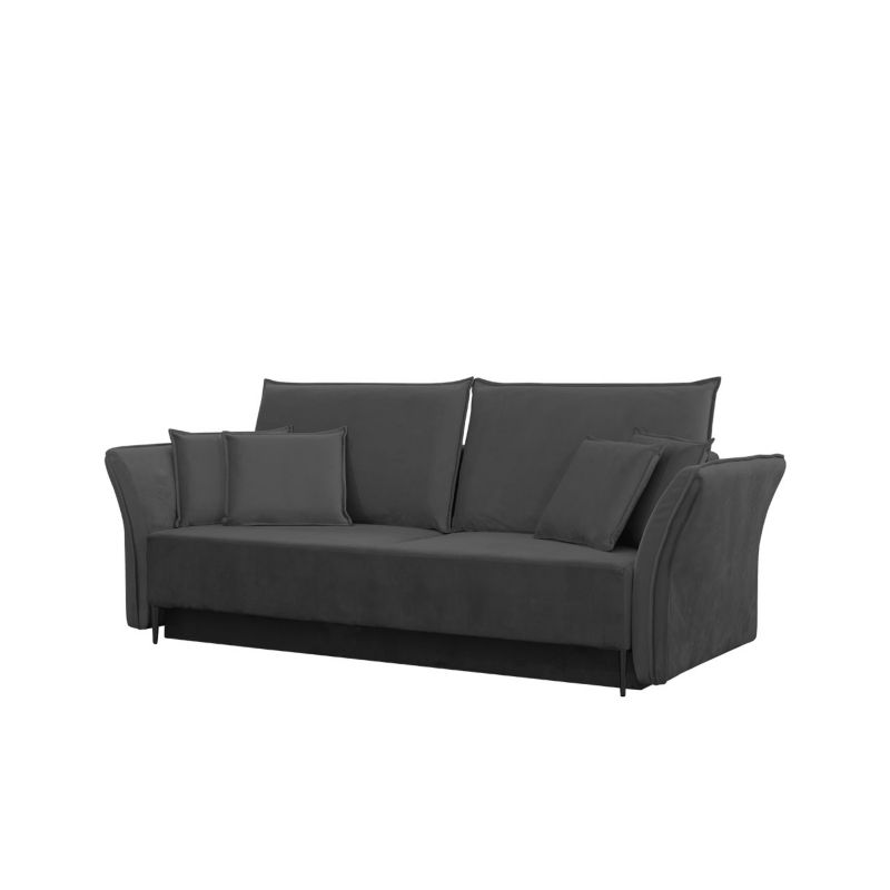 Sofa MIRJAN 24 Bregi grafit + czarny 1 szt.