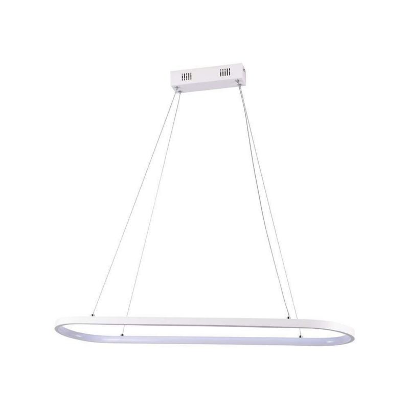 Lampa wisząca V-TAC Vt-7825 biała wym: 108 x 80 x 20 cm wbudowany LED 24W 1 szt.