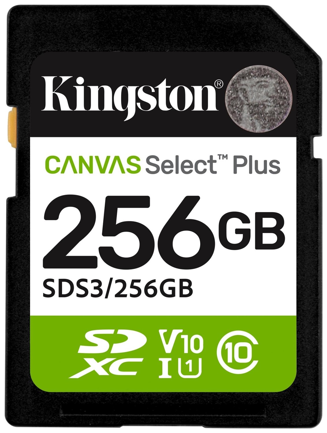 KINGSTON SDXC 256GB class 10 SDS3/256GB Canvas Select plus 150/MB/s - Henryx24