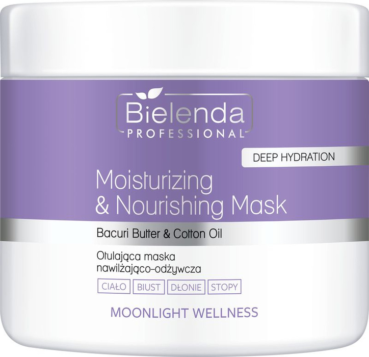Bielenda Professional Moonlight Wellnes Otulająca maska nawilżająco-odżywcza, 600 g