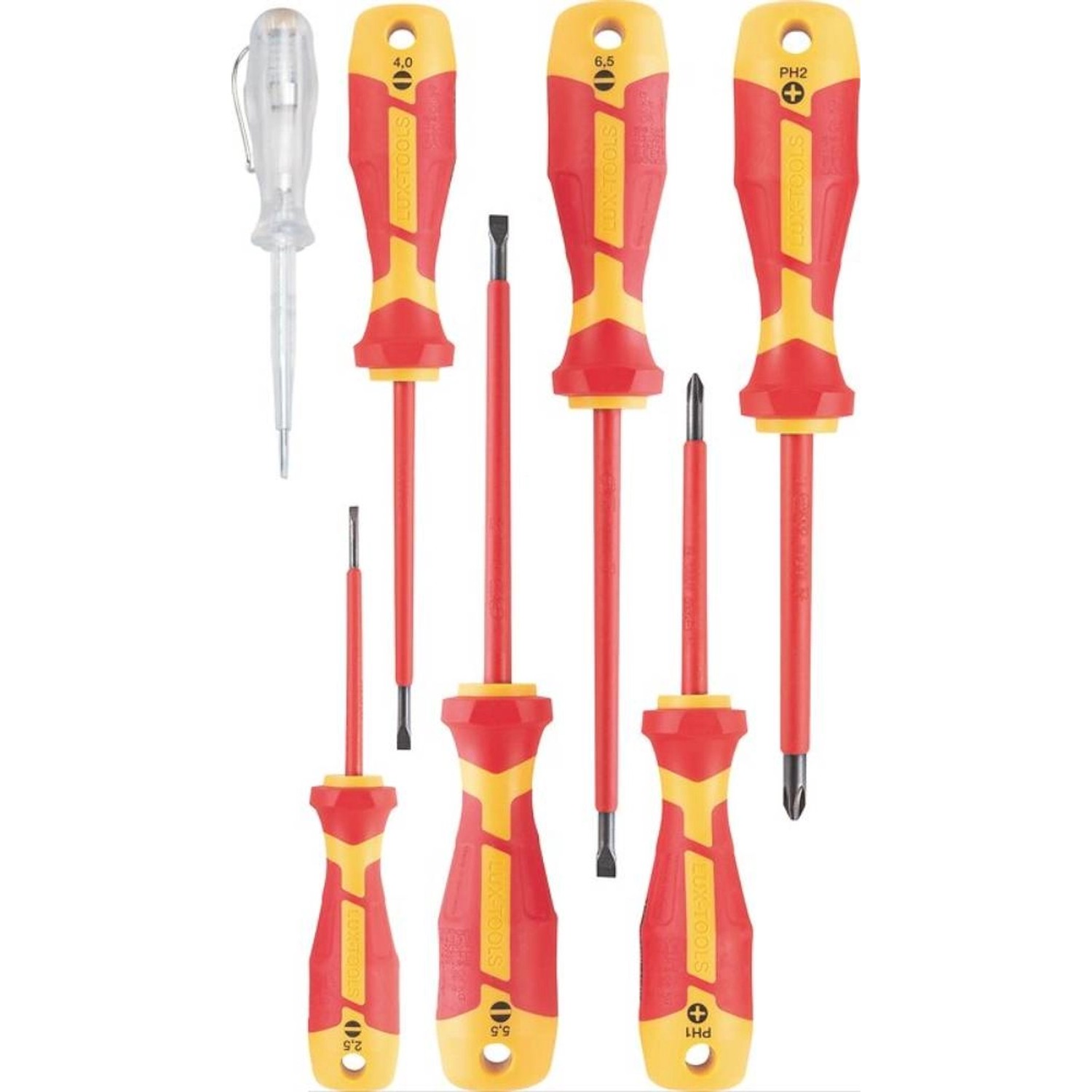 LUX Zestaw Wkrętaków VDE 7 szt.