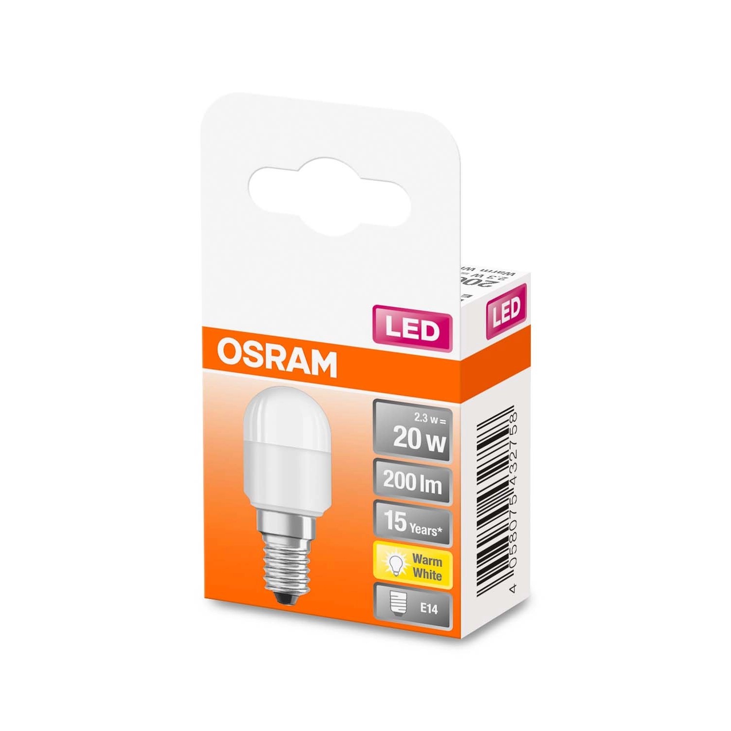 Osram Żarówka LED T26 20 FR 2,3W E14 200 lm 2700K