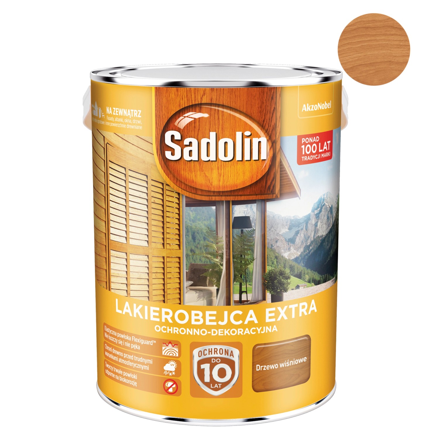 Sadolin Lakierobejca Extra drzewo wiśniowe 5 l