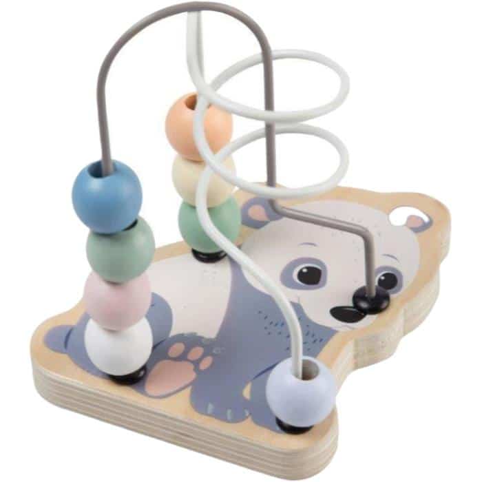 Drewniany labirynt przeplatanka panda AG