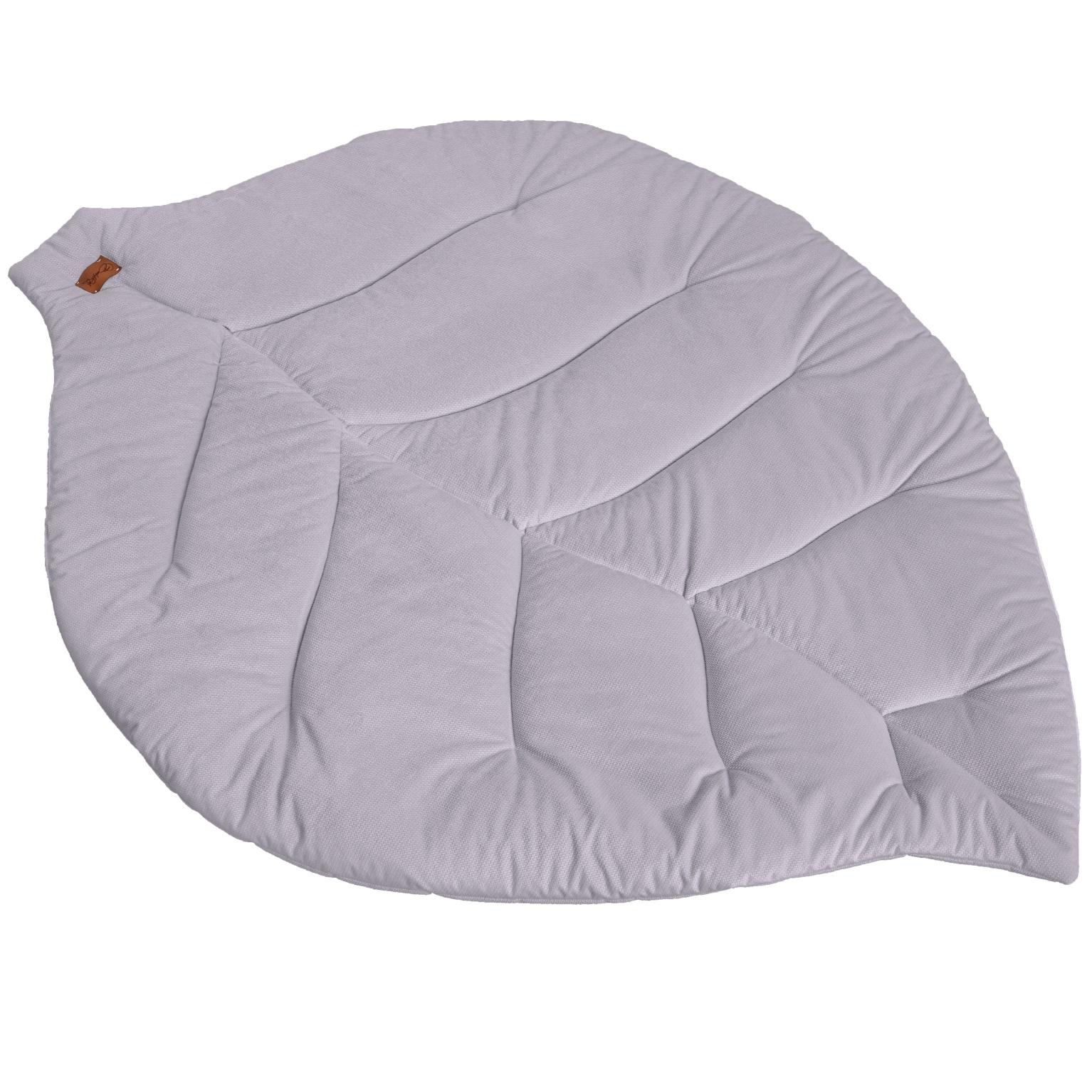 Mata do zabawy LIŚĆ velvet fioletowy BR