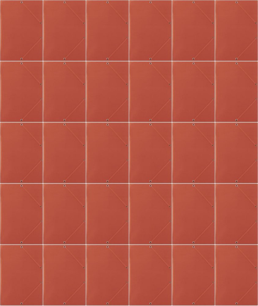 40x Teczka kartonowa z narożną gumką Donau, A4, 3-skrzydłowa, 400g/m2, czerwony