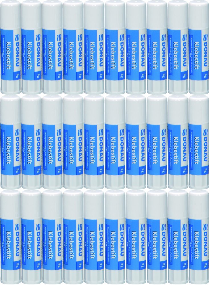 30x Klej biurowy Donau, w sztyfcie, 8g