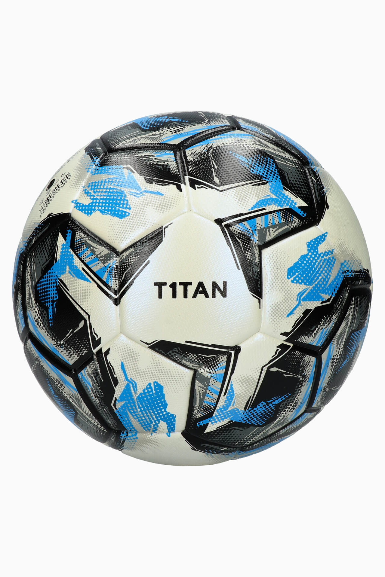 Piłka T1TAN Total Control rozmiar 5 - Biały