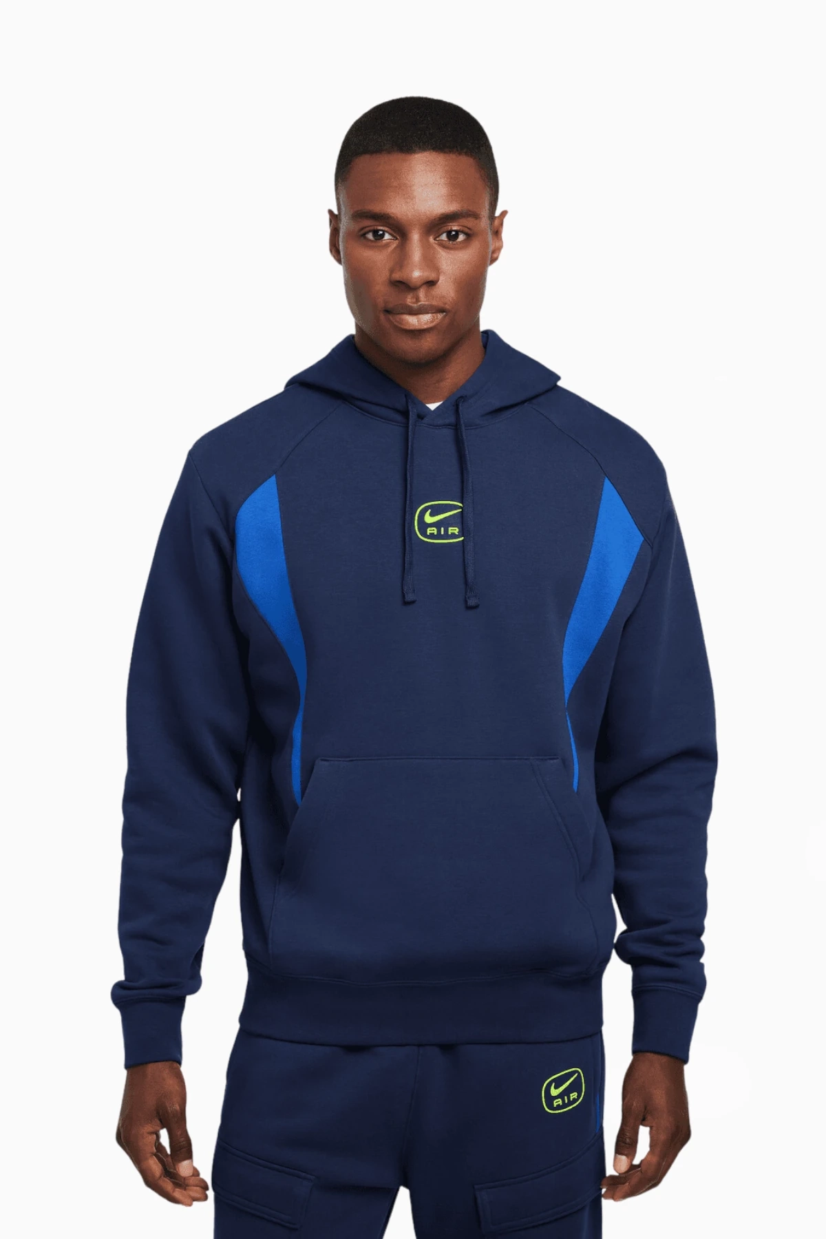 Bluza z kapturem Nike Air - Granatowy