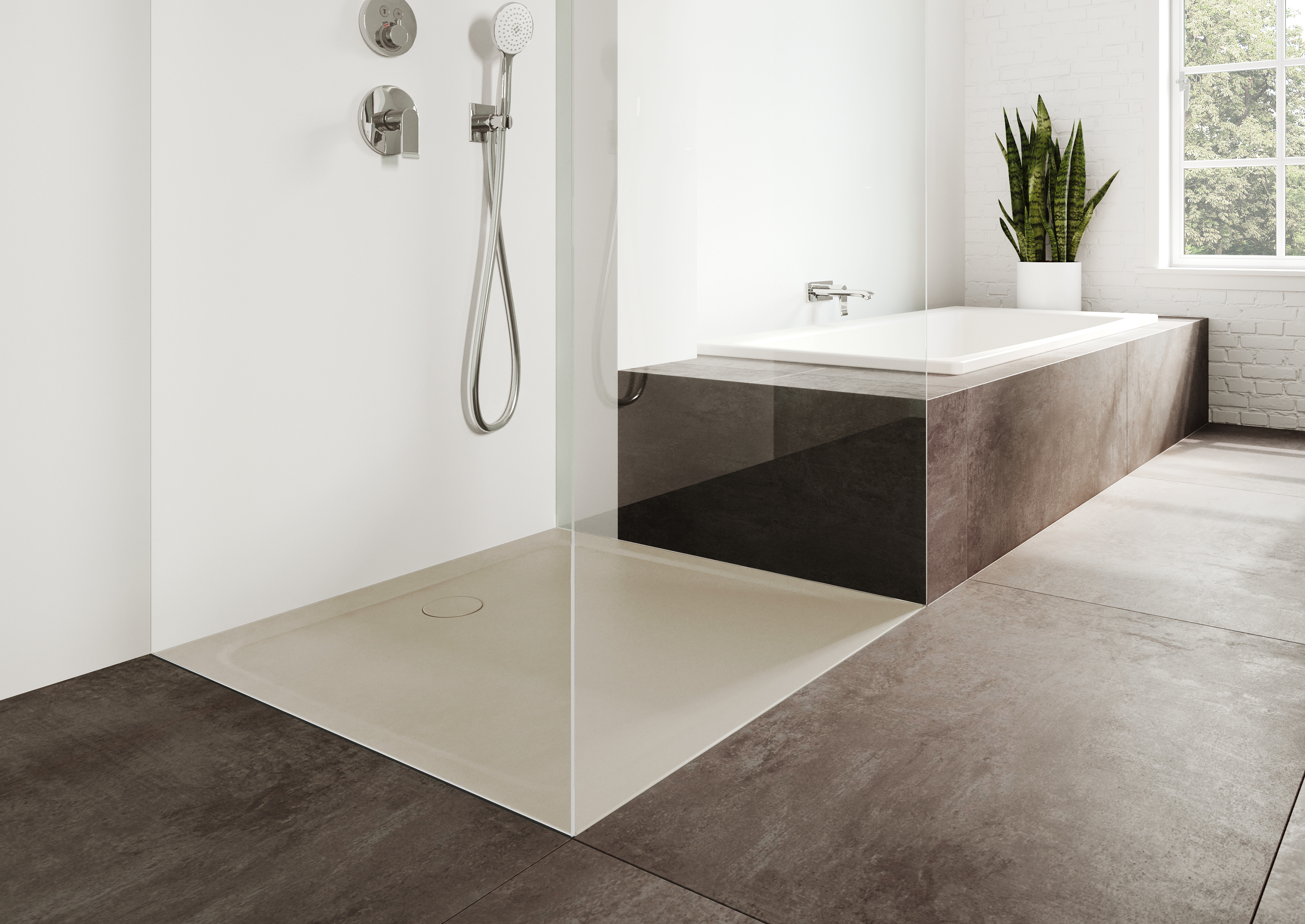 Kaldewei Cayonoplan brodzik 80x80 cm kwadratowy model 2251-5 z obniżonym nośnikiem styropianowym warm beige 20 361147980661