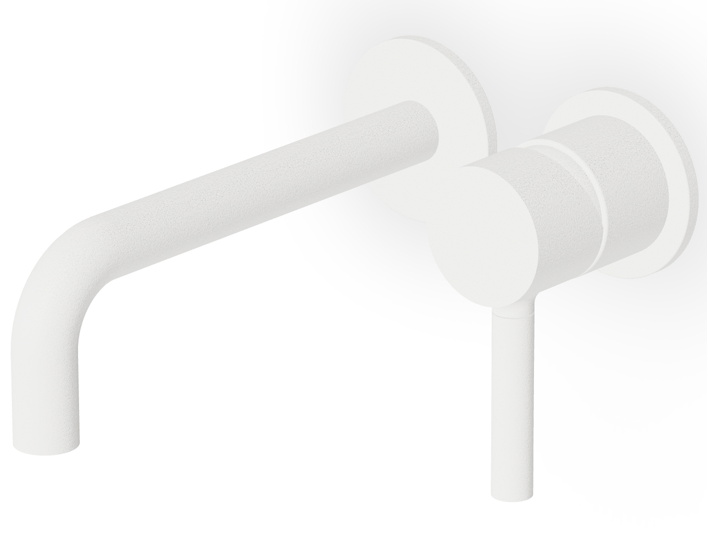 Zucchetti Pan bateria umywalkowa podtynkowa biała ZP6030.W1