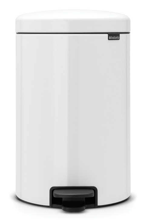 Brabantia NewIcon kosz na śmieci 20 l pedałowy biały 114243