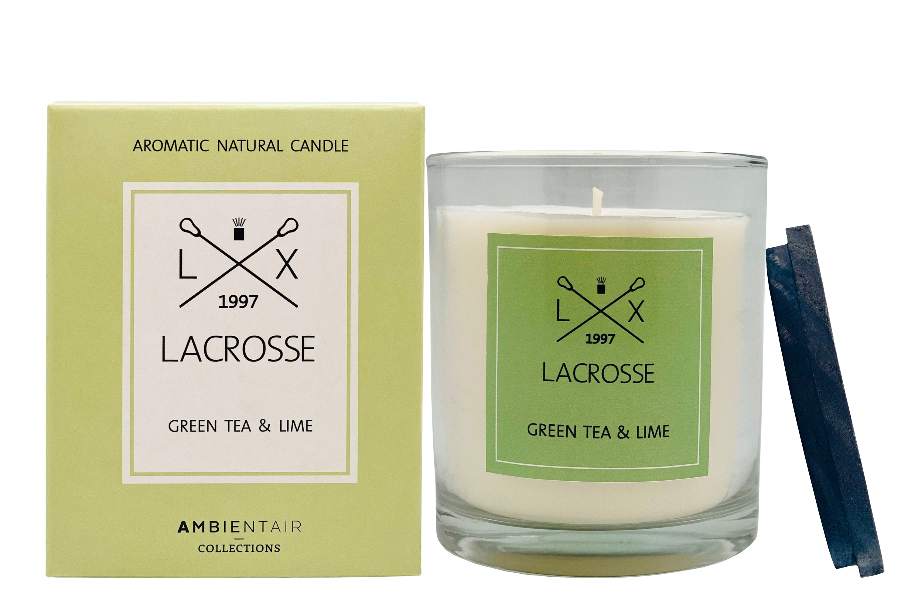 Lacrosse Green Tea & Lime świeca zapachowa roślinna 60 h ZVV060TVLC - Wysyłka w 24h