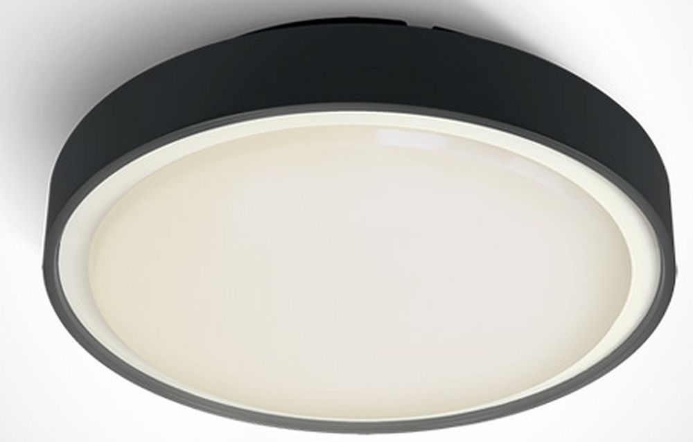 One Light Rafti 2 plafon zewnętrzny 2x12 W czarna 67280EA/B