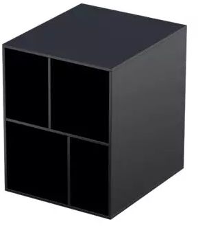 Oristo Uni półka 40 cm czarna OR00-PO-40-8