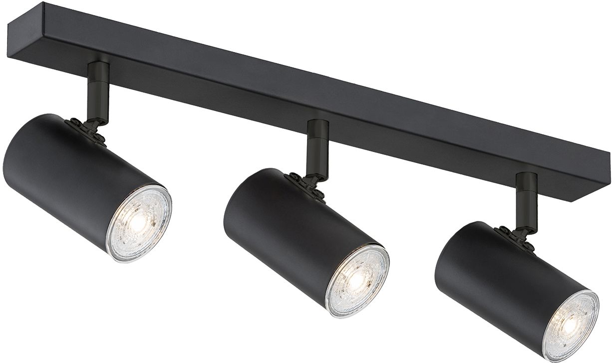 Argon Otto lampa podsufitowa 3x5W czarny struktura 6321