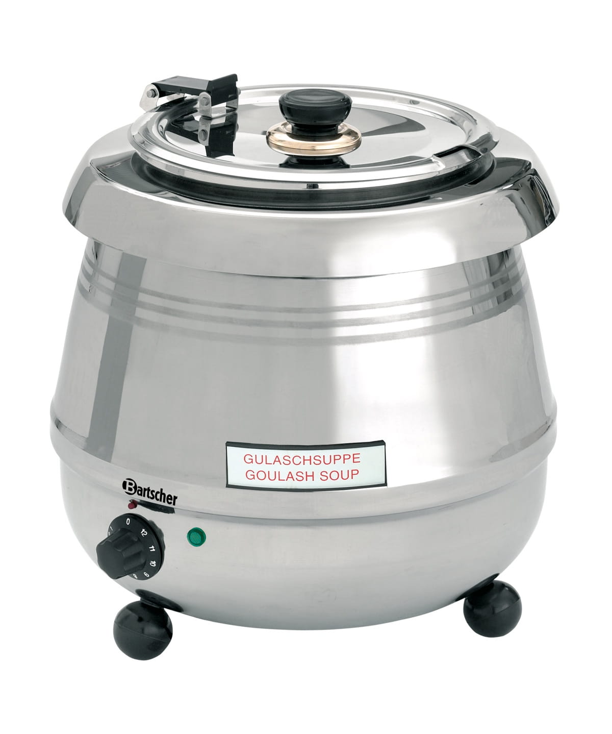 Kociołek elektryczny do zup i potraw 9L INOX Bartscher
