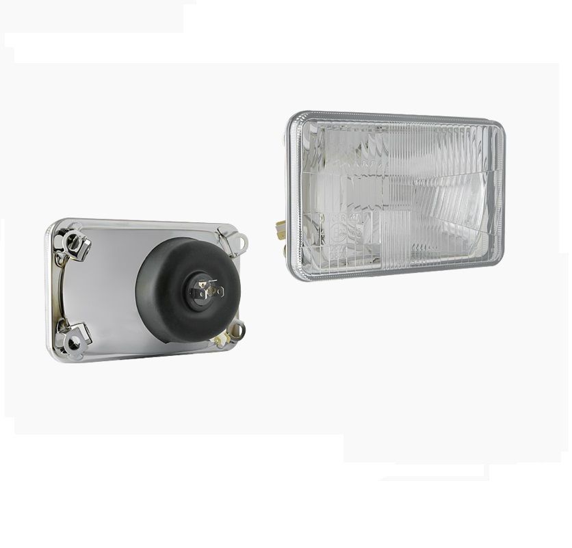 Reflektor typu H4 rozstaw uchwytów 143x72xfi10 RE.27072 Wesem