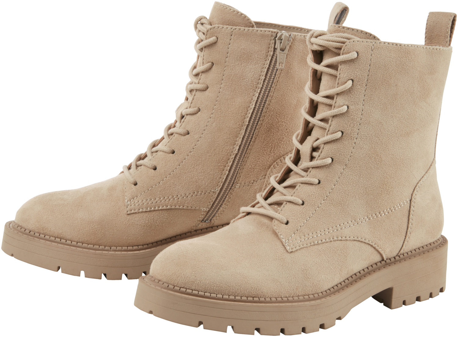 esmara Botki damskie z bocznymi suwakami Brązowy, 39