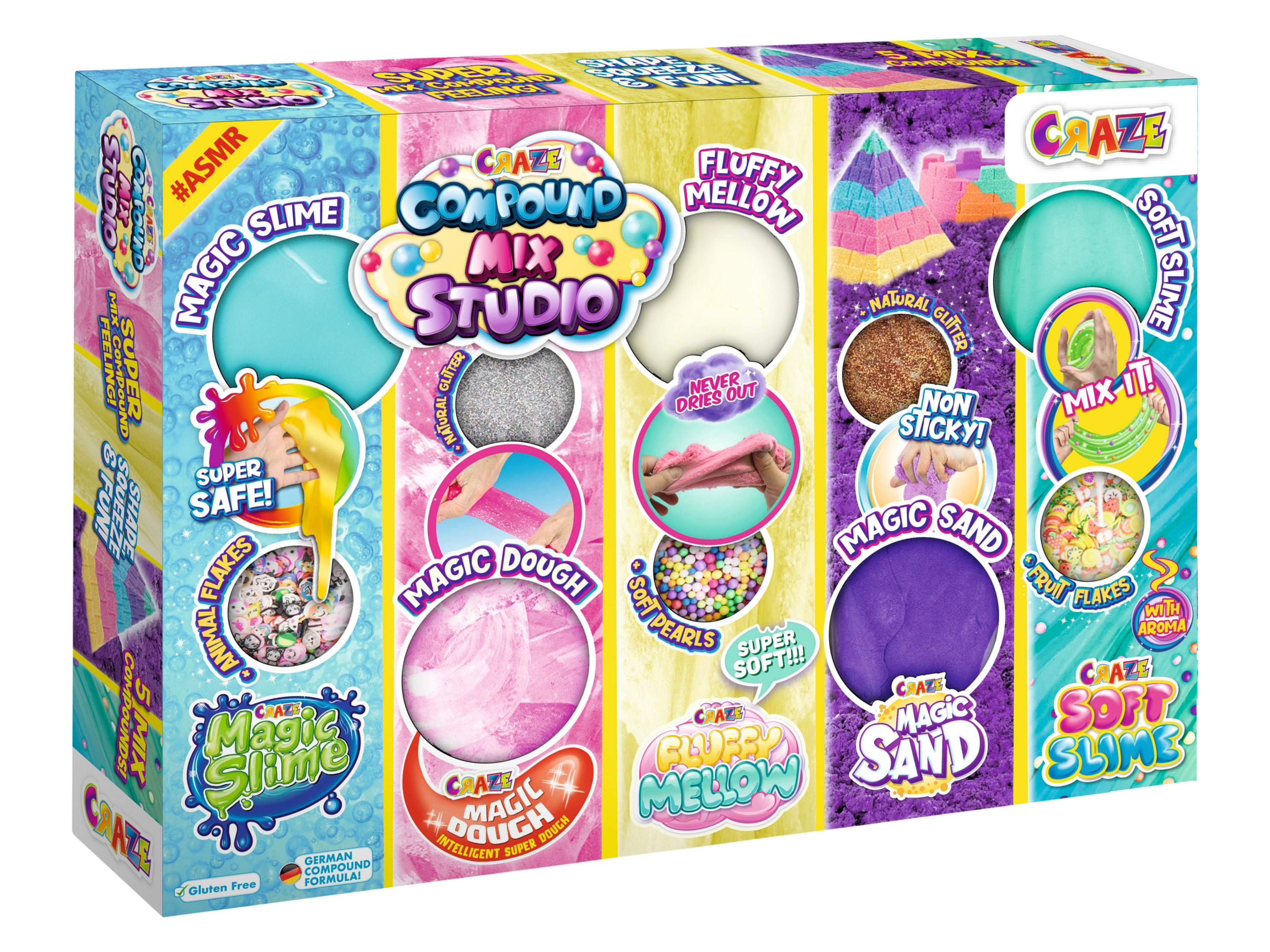 Craze Zestaw plasteliny Mix Compound Studio