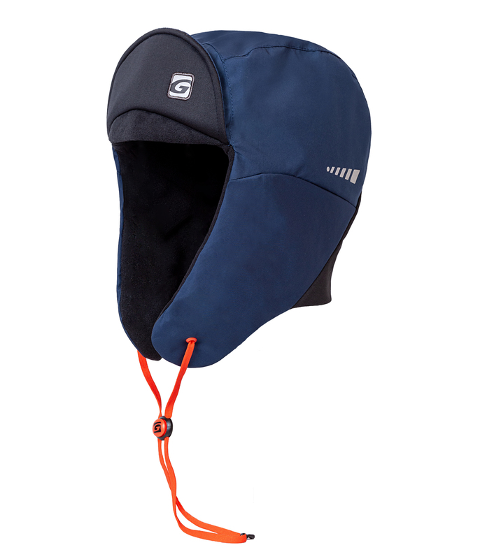Graff czapka z maseczką zimowa 58-62 granatowa