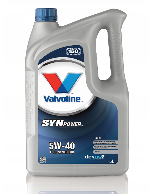 VALVOLINE SYNPOWER MST C3 5W40 5L - Petrostar