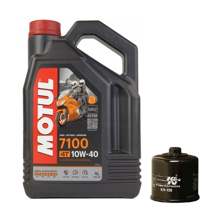 MOTUL 7100 10W40 4L + FILTR K&N GRATIS - Petrostar