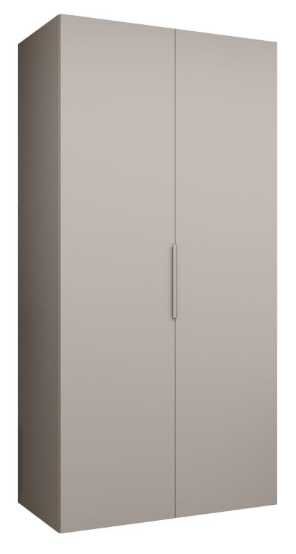 Szafa uchylna Abiks MARBELLA 1 100 wys 202 cm Kaszmir + Kaszmir 1 szt