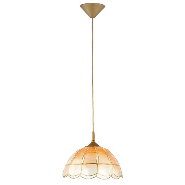 Lampa wisząca Alfa Sole 6404 złoto-pomarańczowa do kuchni 1xE27 x 15W 1 szt.