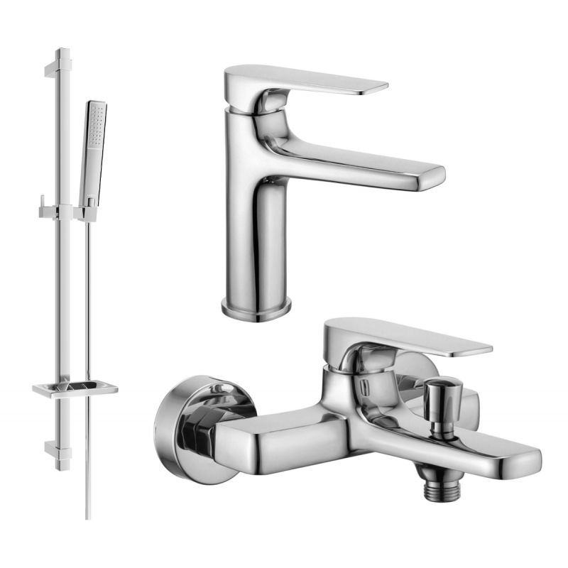 Zestaw wannowy Mexen Lynx chrom 745903DQ72-00 1 szt.